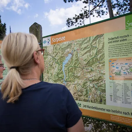 Casa de Férias Idyllische Alte Schmiede Beim Sorpesee *